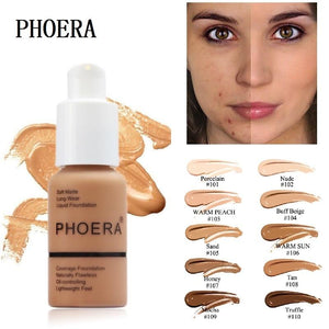 Phoera Flawless Matte Liquid Foundation-Maxx Urban