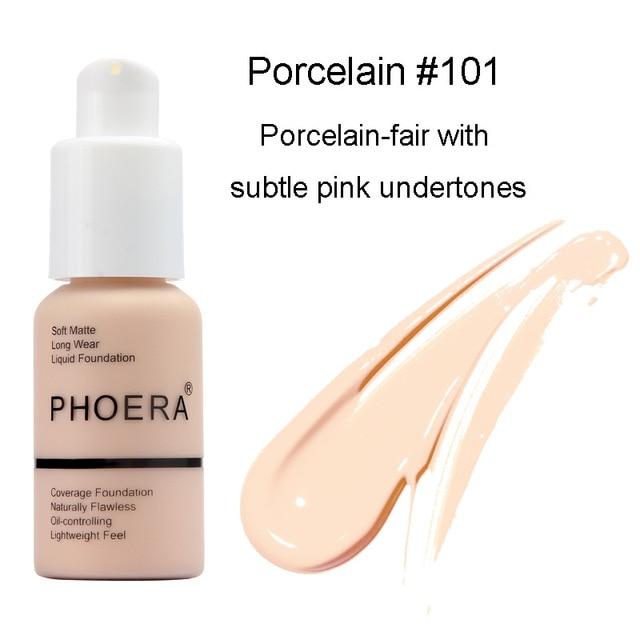 Phoera Flawless Matte Liquid Foundation-Maxx Urban