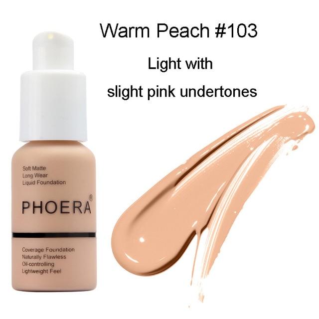 Phoera Flawless Matte Liquid Foundation-Maxx Urban