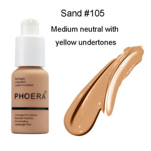 Phoera Flawless Matte Liquid Foundation-Maxx Urban