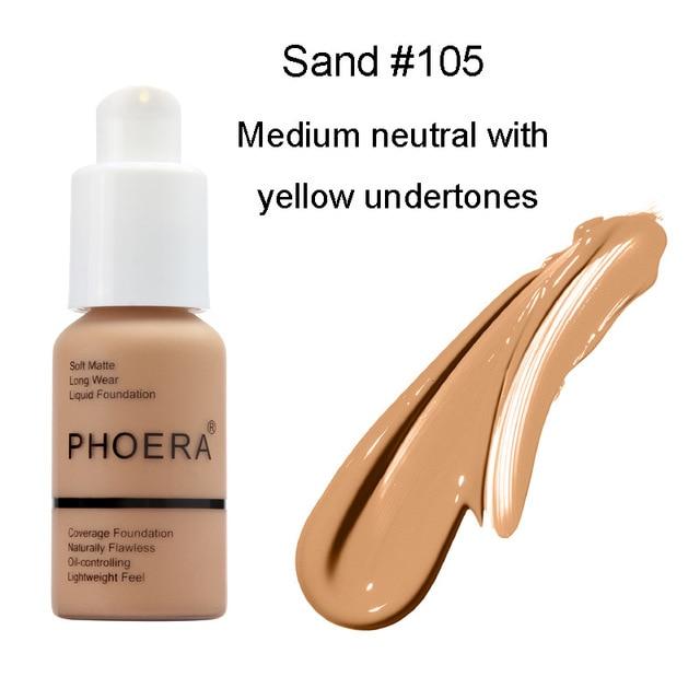 Phoera Flawless Matte Liquid Foundation-Maxx Urban