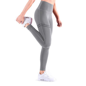 New Hotsale Women Gold Print Leggings No Transparent Exercise Fitness Leggings Push Up