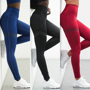 Women's Pants Fitness Leggings Printed High Waist Pants Running Gym Sport  Jogging Pants Trousers