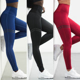 Women's Pants Fitness Leggings Printed High Waist Pants Running Gym Sport  Jogging Pants Trousers