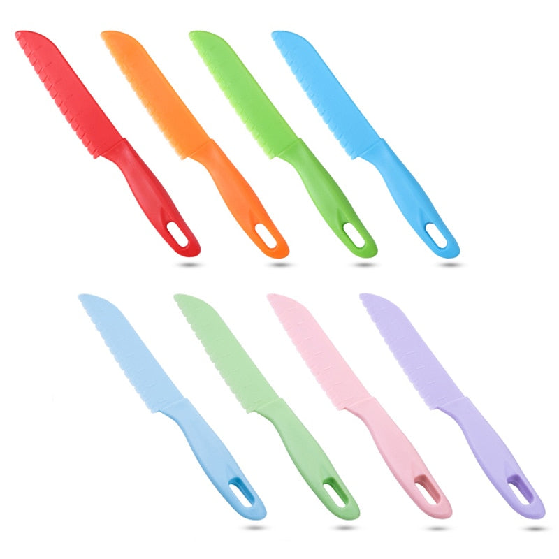 Plastic Fruit Knife Safe for Bread Lettuce Kitchen Knife