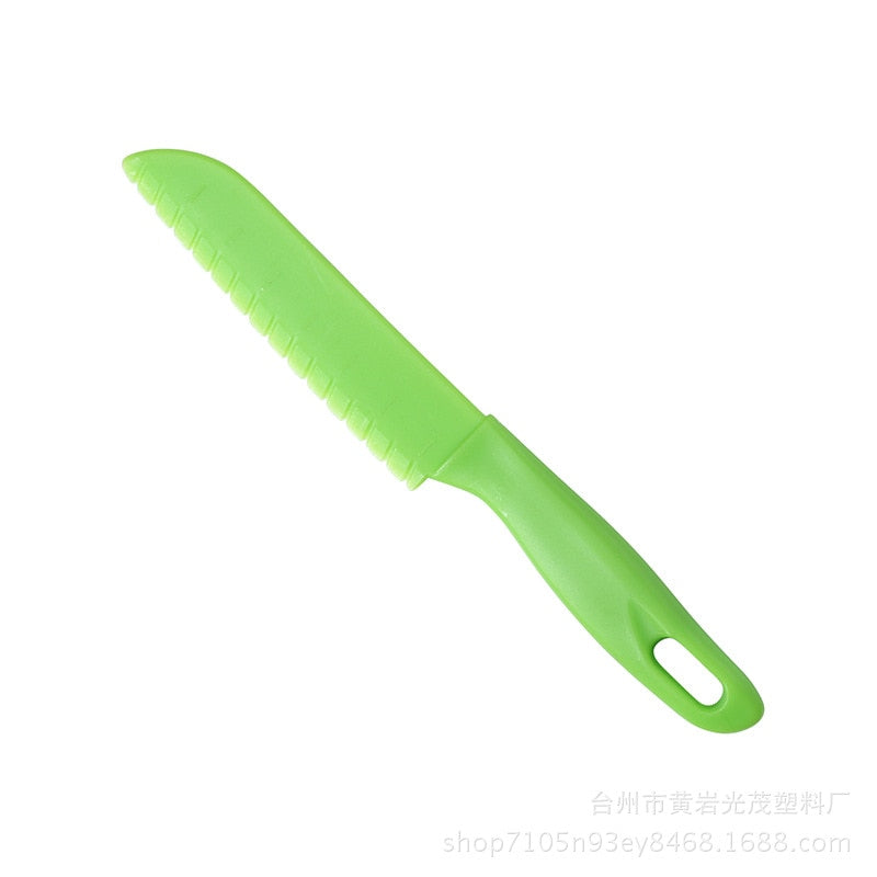 Plastic Fruit Knife Safe for Bread Lettuce Kitchen Knife