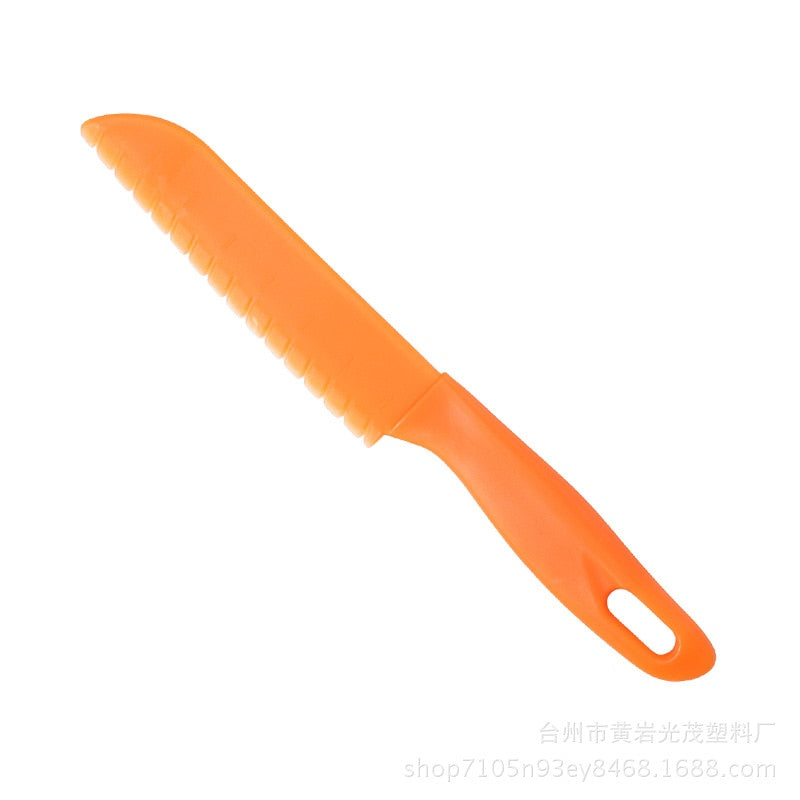 Plastic Fruit Knife Safe for Bread Lettuce Kitchen Knife