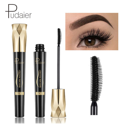 Pudaier Diamond Eye Lash Mascara 4d Fiber Waterproof Rimel Mascara Eyelash Makeup Cosmetic