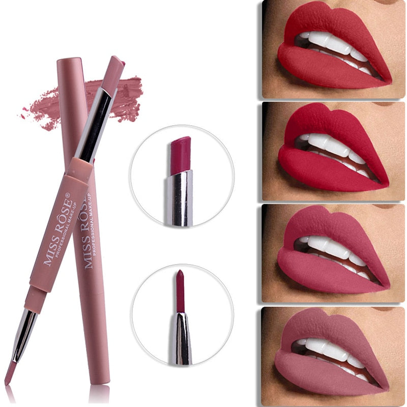 Miss Rose Top Brand Lip Liner Matte Lip Pencil Long-lasting Waterproof Moisturizing Lipsticks Makeup