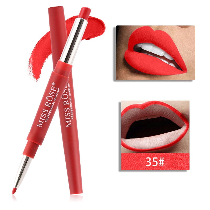 Miss Rose Top Brand Lip Liner Matte Lip Pencil Long-lasting Waterproof Moisturizing Lipsticks Makeup