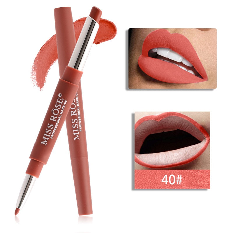 Miss Rose Top Brand Lip Liner Matte Lip Pencil Long-lasting Waterproof Moisturizing Lipsticks Makeup