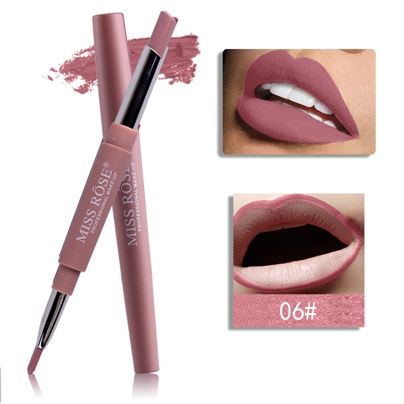 Miss Rose Top Brand Lip Liner Matte Lip Pencil Long-lasting Waterproof Moisturizing Lipsticks Makeup