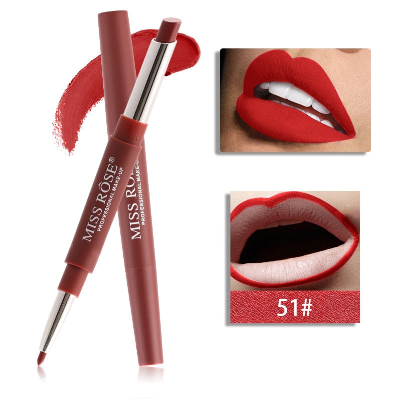 Miss Rose Top Brand Lip Liner Matte Lip Pencil Long-lasting Waterproof Moisturizing Lipsticks Makeup