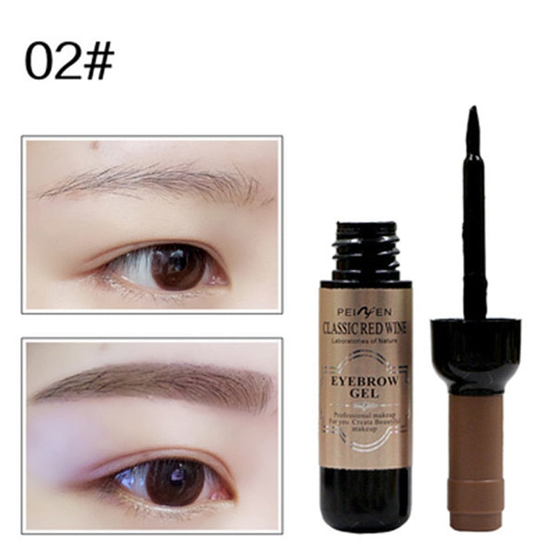 1Pcs Eyebrow Gel Black Coffee Gray Peel Off Eye Brow Shadow Eyebrow Tattoo Gel Cosmetics Makeup