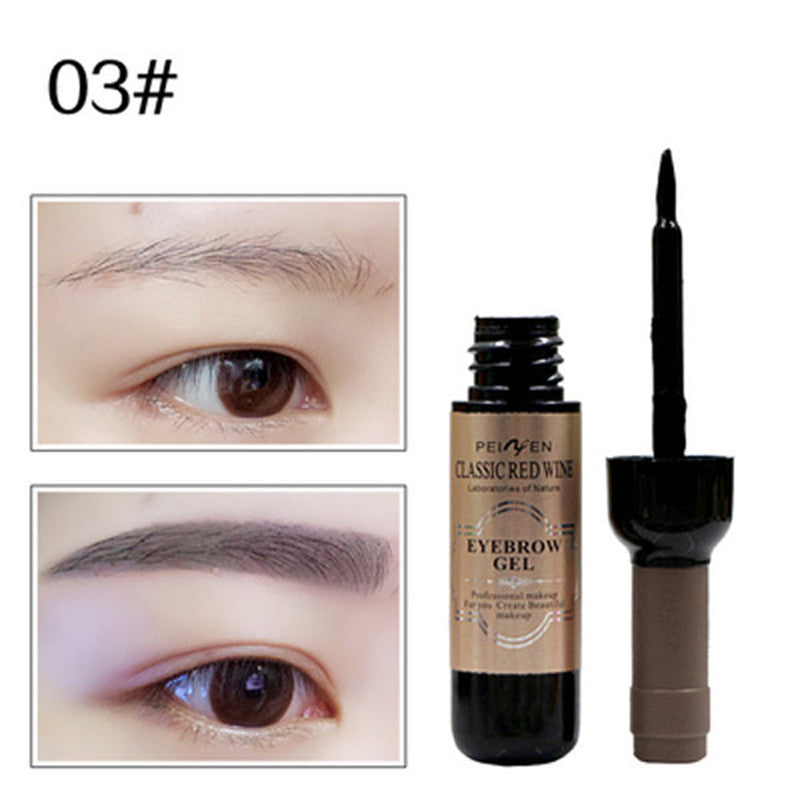 1Pcs Eyebrow Gel Black Coffee Gray Peel Off Eye Brow Shadow Eyebrow Tattoo Gel Cosmetics Makeup