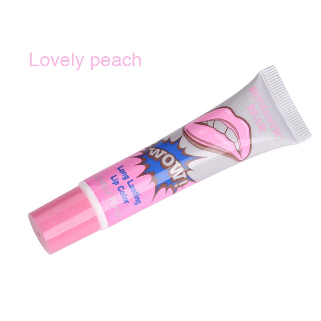 Amazing 6 Colors Peel Off Liquid Lipstick Waterproof Long Lasting Lip Gloss Lint Mask Makeup