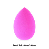 BIOAUNT New 6 Colors of Pro Face Foundation Sponge Powder Puff Drop-shaped Smooth Cosmetic