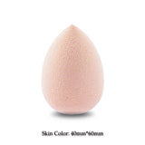 BIOAUNT New 6 Colors of Pro Face Foundation Sponge Powder Puff Drop-shaped Smooth Cosmetic