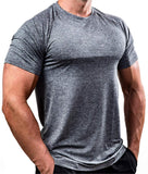 Men's Running T-Shirts, Quick Dry Compression Sport T-Shirts, Fitness