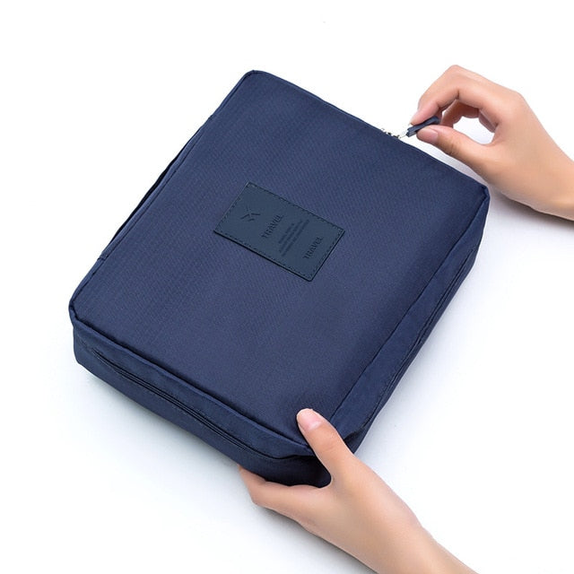 Multifunction Man Women Makeup bag nylon Cosmetic bag beauty Case Make Up