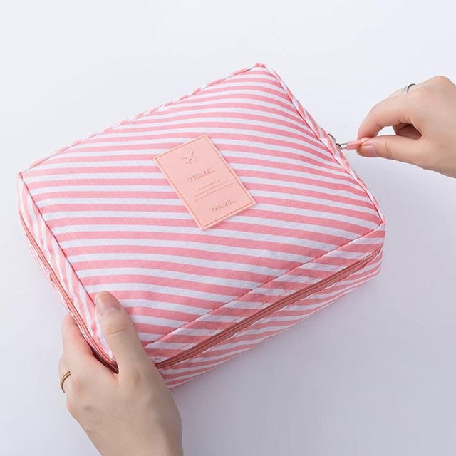 Multifunction Man Women Makeup bag nylon Cosmetic bag beauty Case Make Up