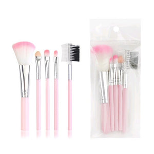 5pcs/set Makeup Brush Foundation Powder Blush Eyeshadow Concealer Lip Eye Make Up Brush Cosmetics Beauty Tools